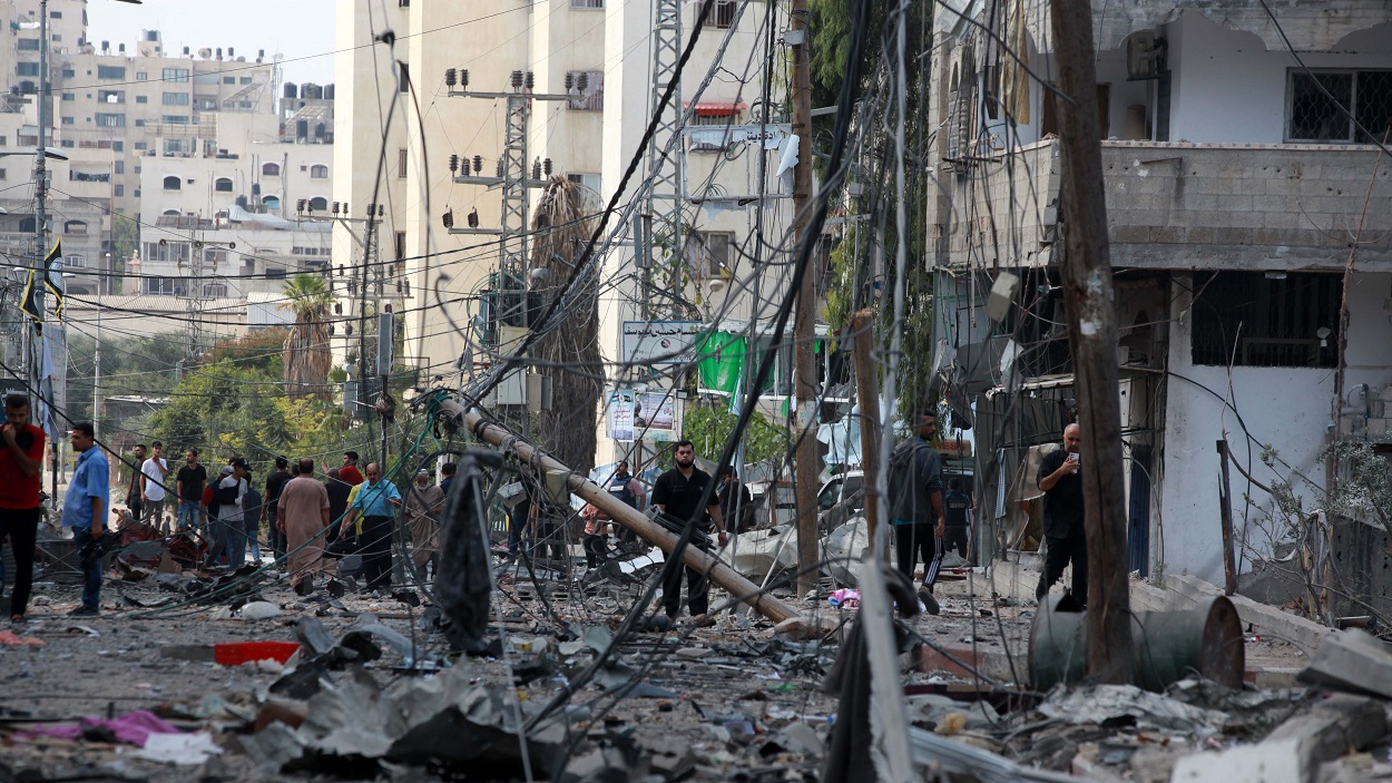 Devastación en la Franja de Gaza. EP