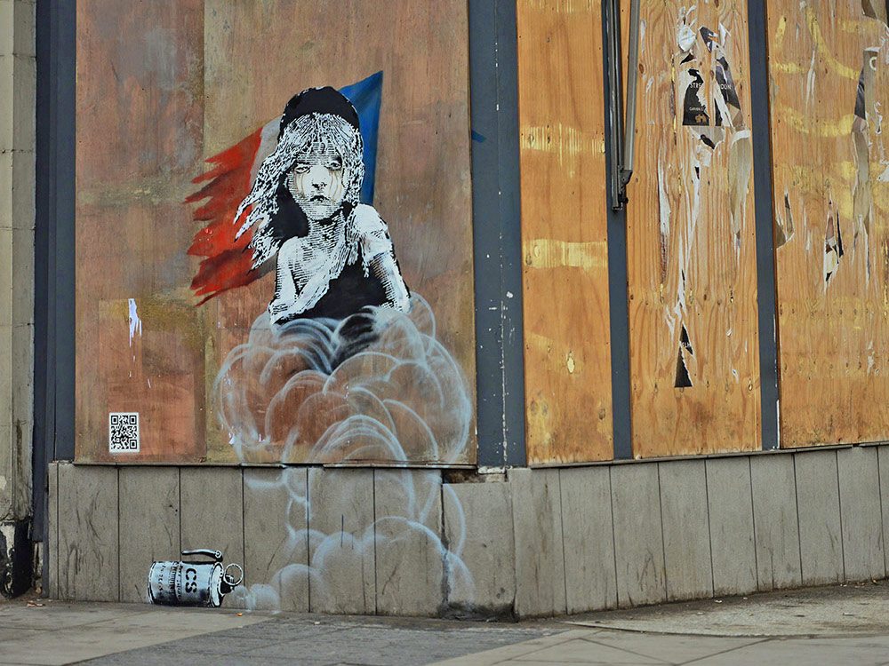 Banksy, un luchador por las libertades y los derechos