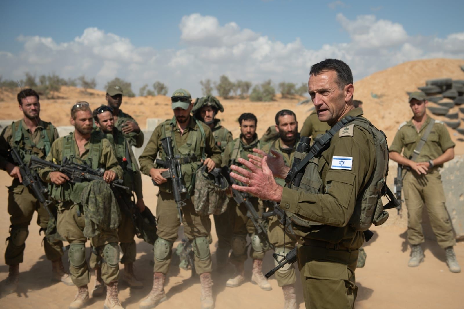 El jefe del estado mayor de las fuerzas armadas israelíes, el general Herzi Halevi. EP