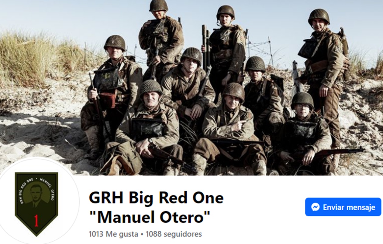 Portada Facebook GRH Big Red One Manuel Otero