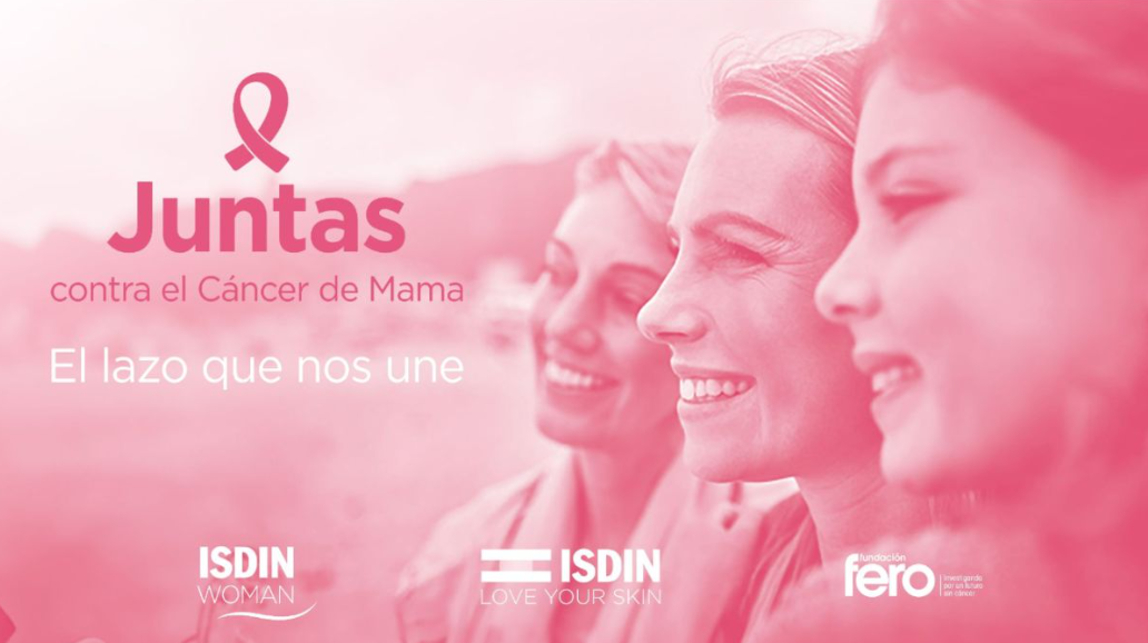 ISDIN colabora en la lucha contra el cáncer de mama junto a la Fundación FERO