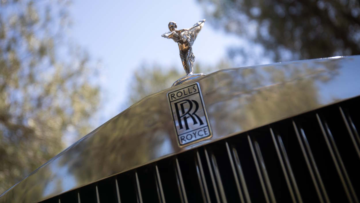 Detalle de un Rolls Royce. EP