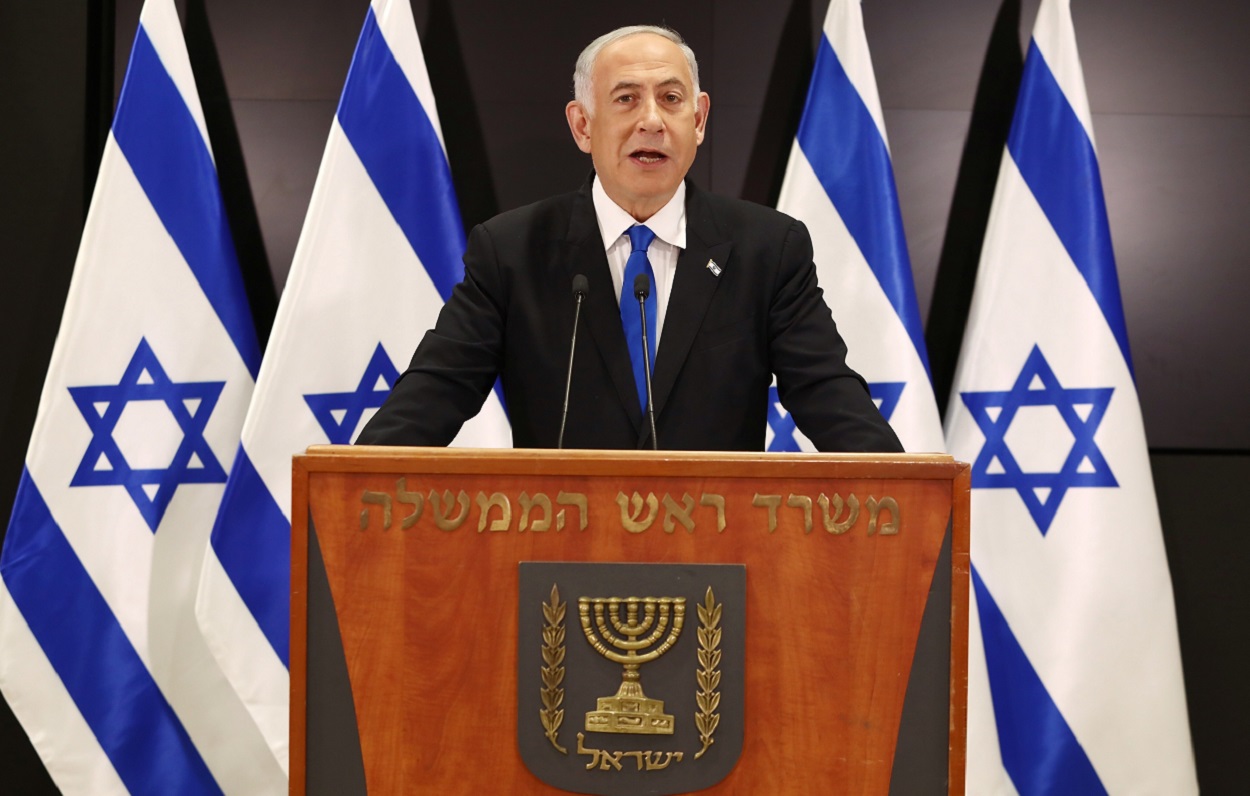 El primer ministro Benjamin Netanyahu, en una imagen de archivo. EP.