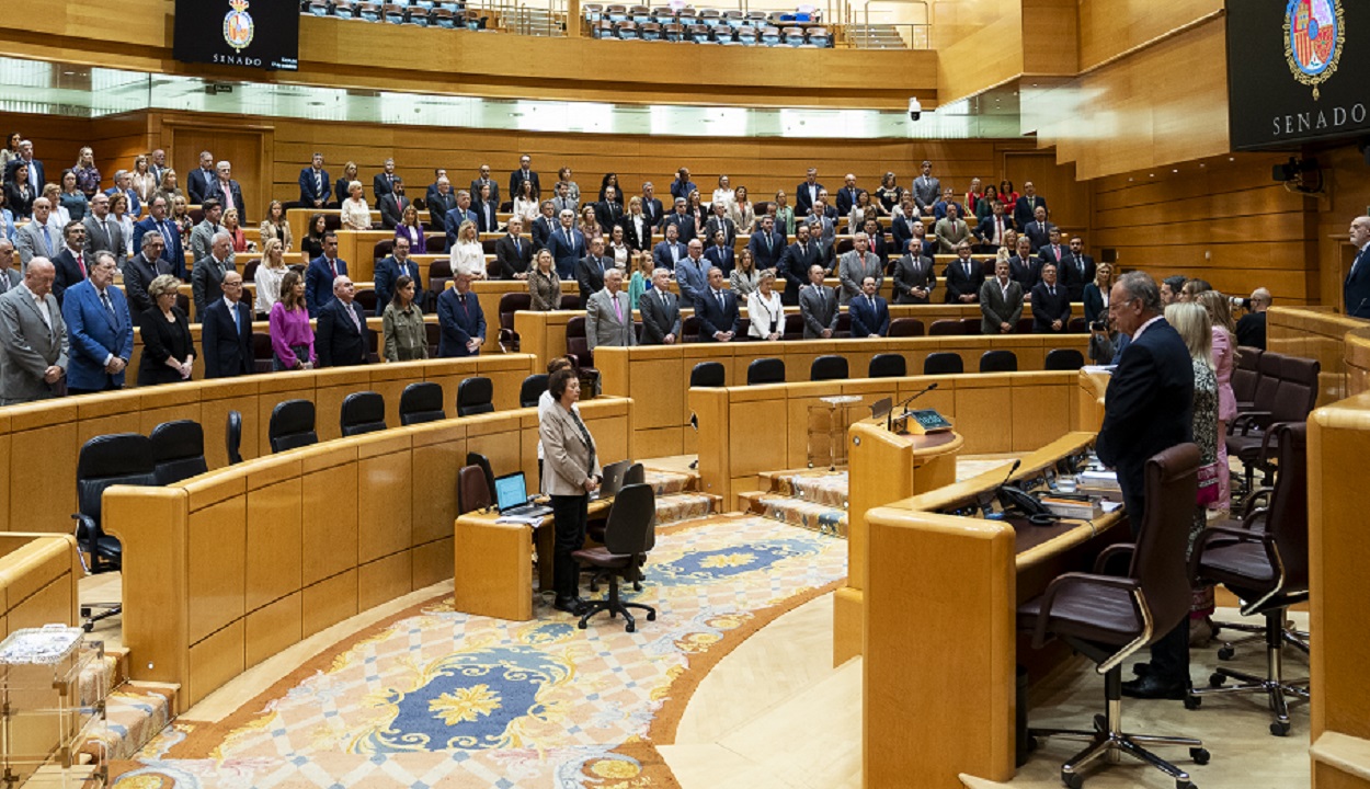 El PP monta una pasarela mediática en el Senado para sus presidentes autonómicos. EP