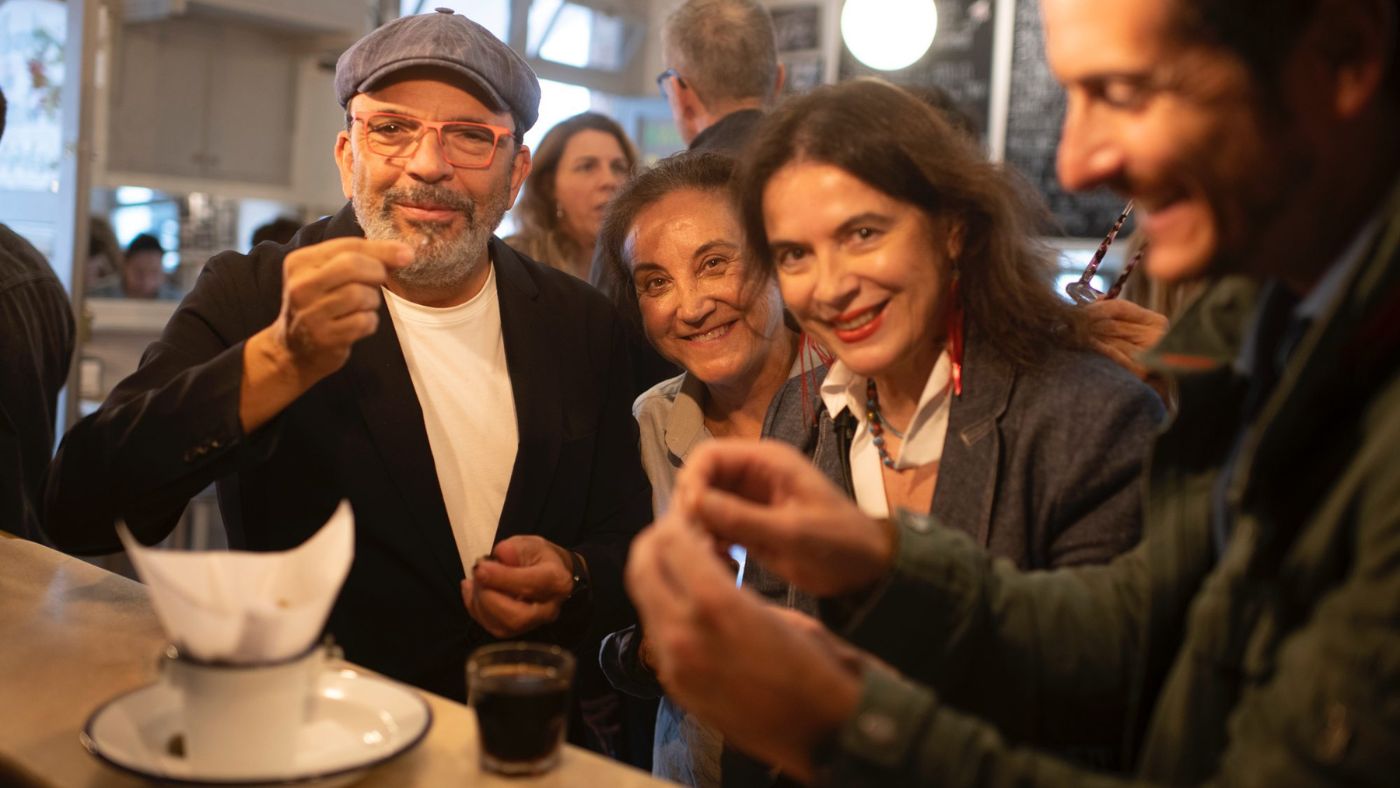 El chef Jesús Sánchez es un habitual del vermú en casa Solórzano