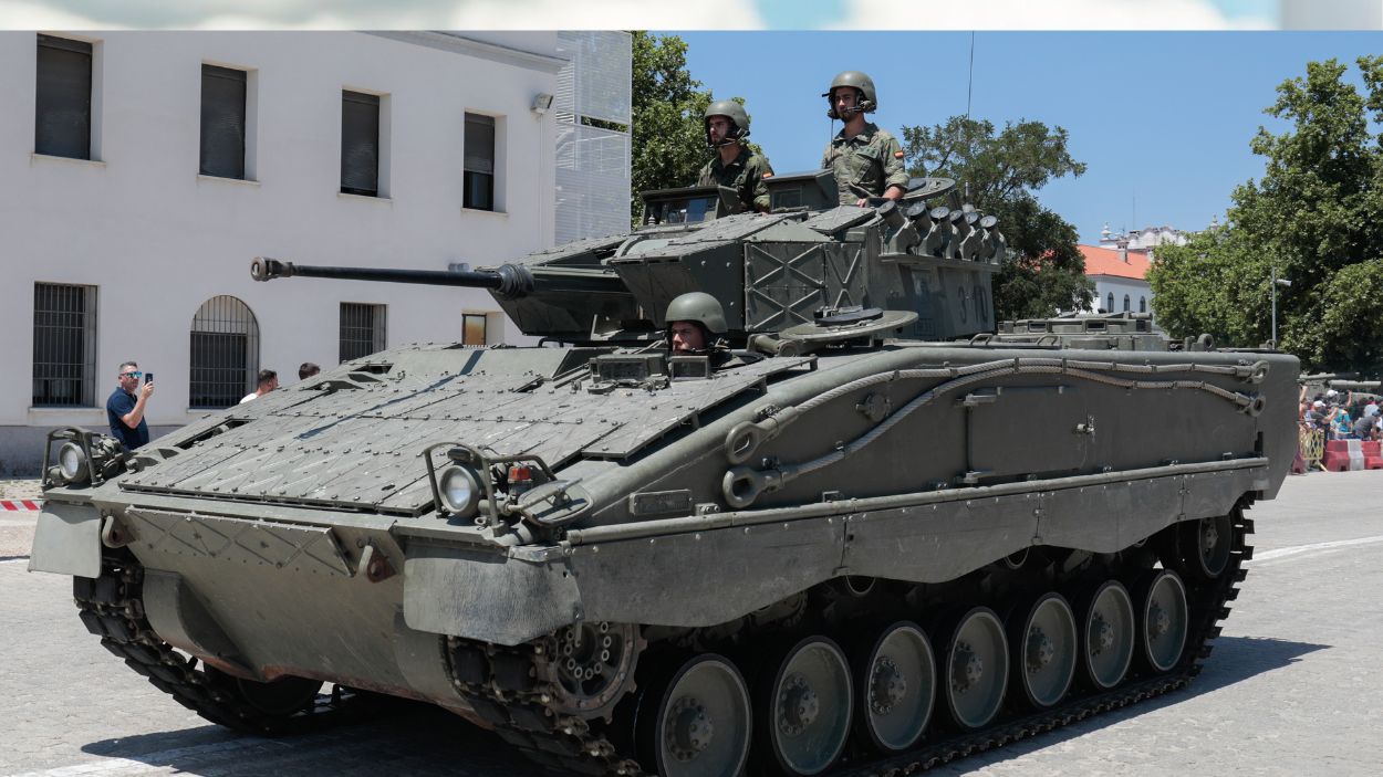 Imagen de archivo de un tanque del Ejército español