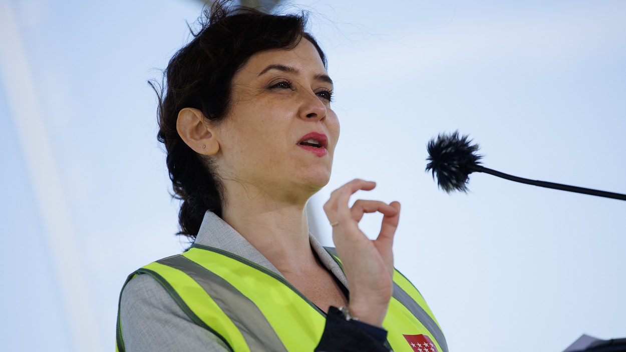 La presidenta de la Comunidad de Madrid, Isabel Díaz Ayuso. EP