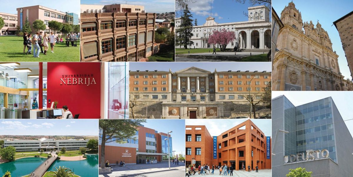 Varias universidades de las más históricas.