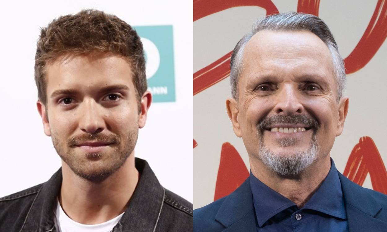 Pablo Alborán y Miguel Bosé. Elaboración propia