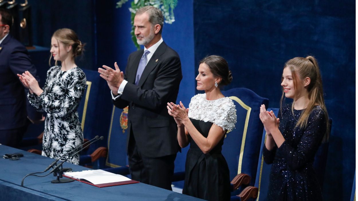 La Familia Real en la entrega de Premios Princesa de Asturias en 2022. EP.