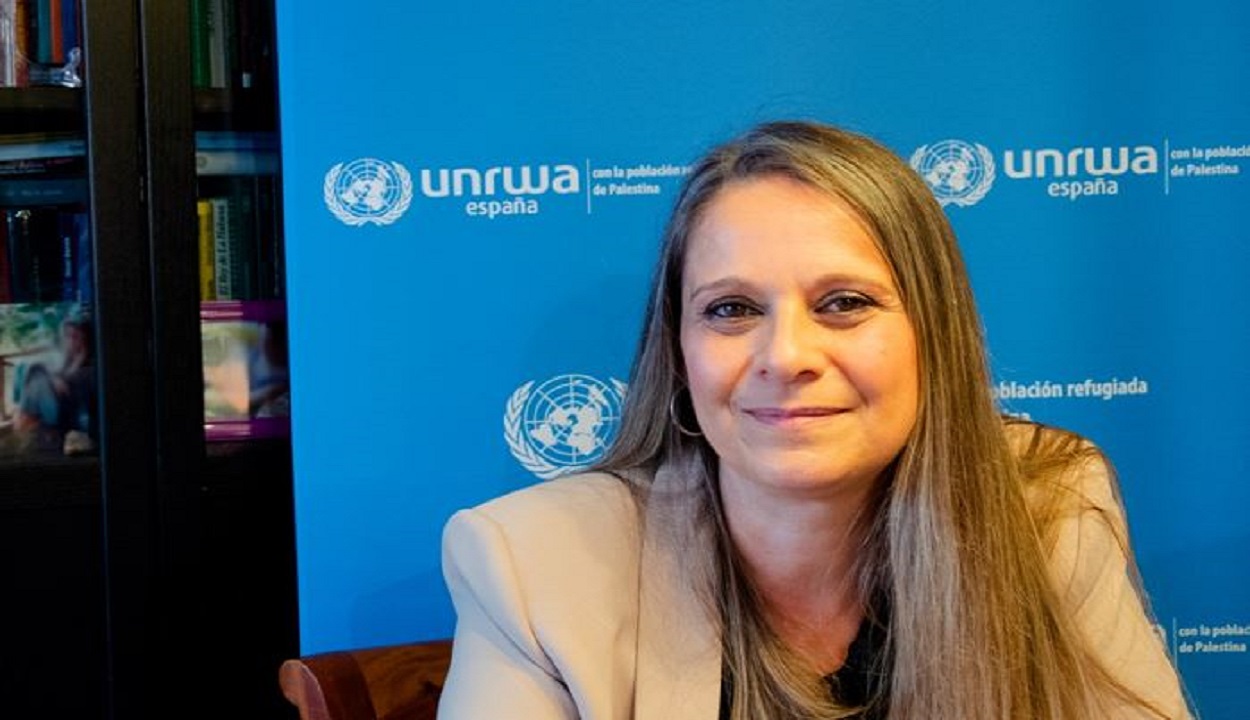 Raquel Martí, de UNRWA
