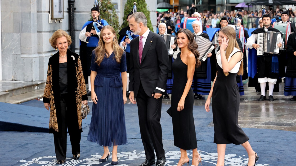 Los reyes en los premios Princesa de Asturias. EP