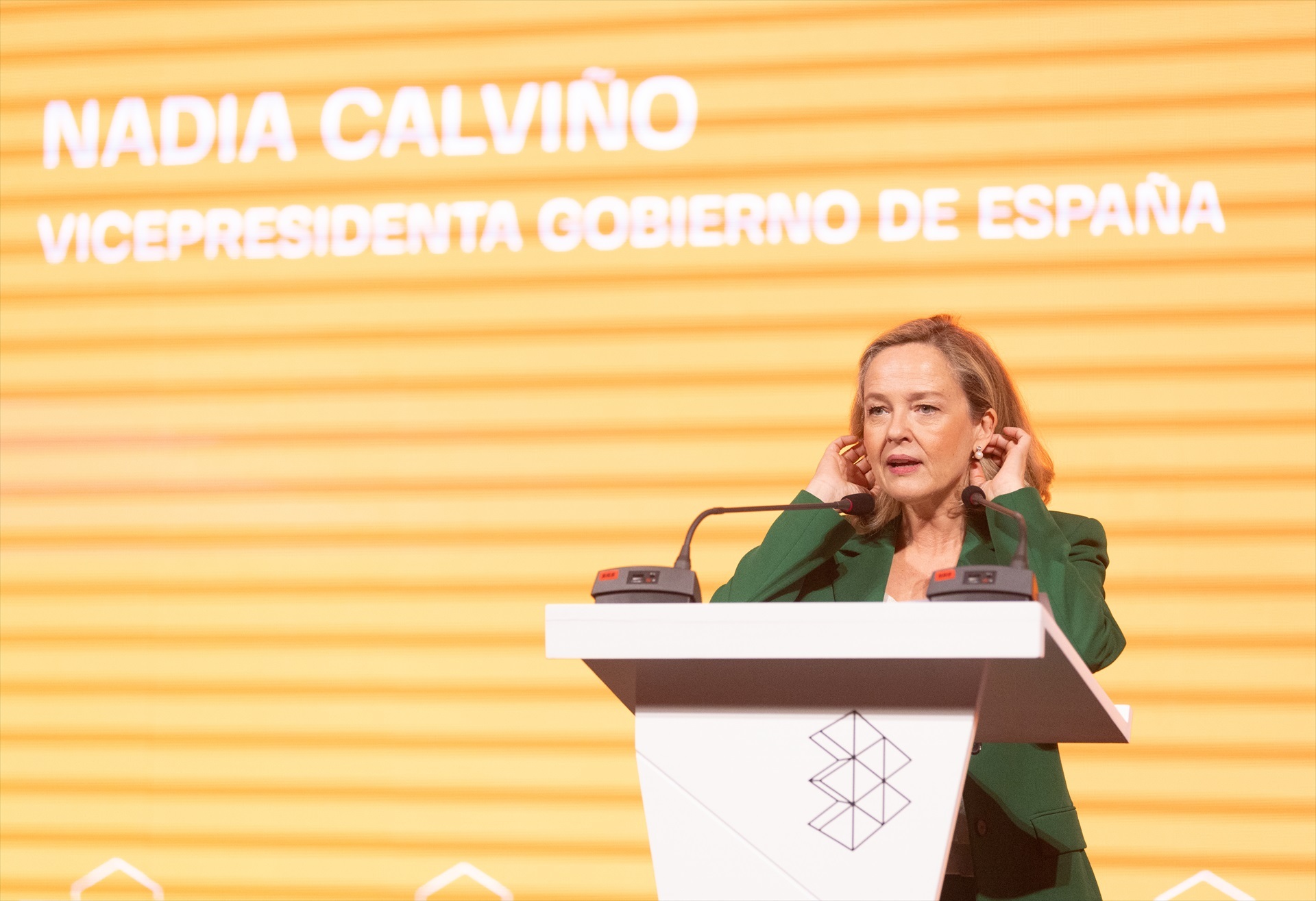 La vicepresidenta segunda y ministra de Economía y Transformación Digital en funciones, Nadia Calviño