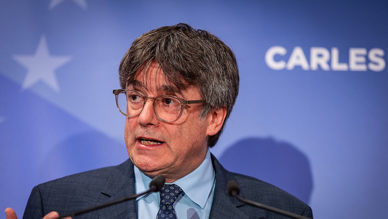 Carles Puigdemont, expresidente de la Generalitat y líder de Junts per Catalunya. EP