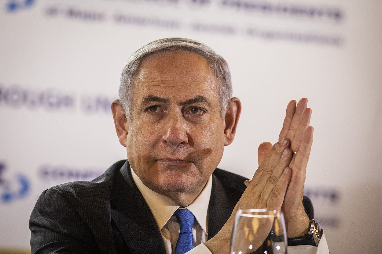 El primer ministro de Israel, Benjamin Netanyahu, en una imagen de archivo. EP.