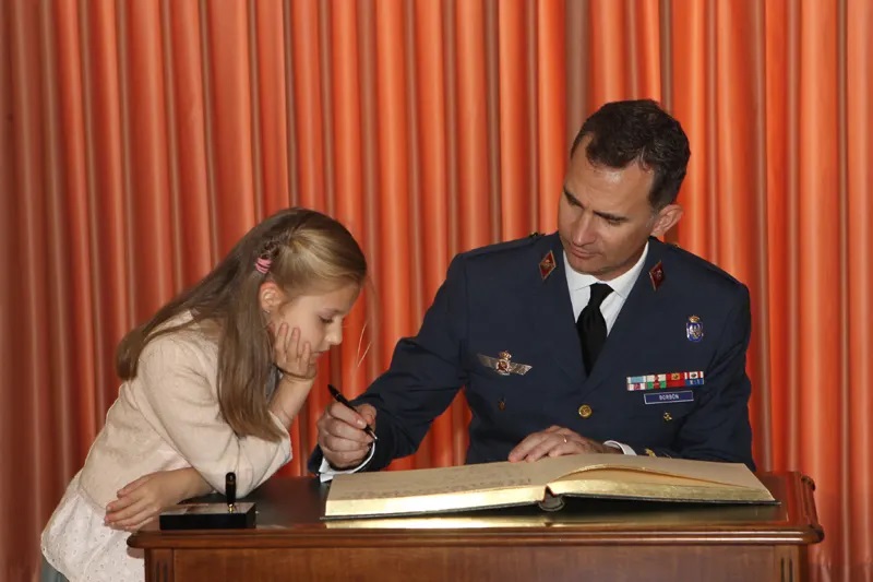 La princesa Leonor en una foto inédita. Casa Real.