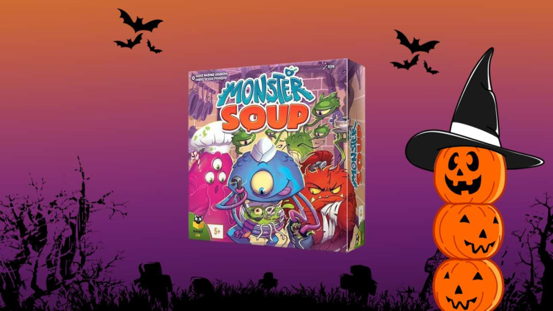 Monster Soup es un juego de mesa perfecto para Halloween