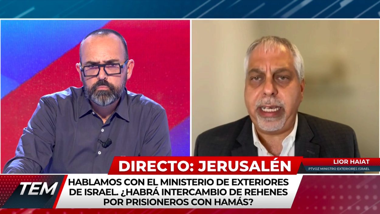El portavoz de Israel acusa a Risto Mejide y 'Todo es mentira' de manipular y este monta en cólera. Mediaset España