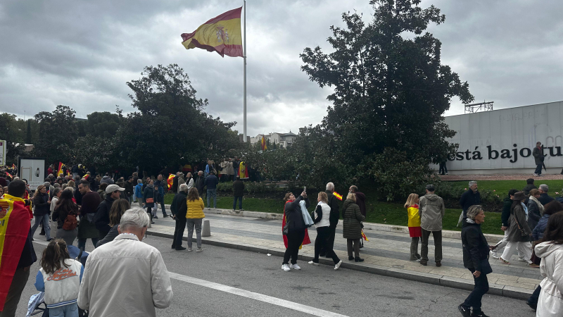 Foto 8: Vox toca fondo: fracaso absoluto de la manifestación promovida por Abascal contra Sánchez y la amnistía. 