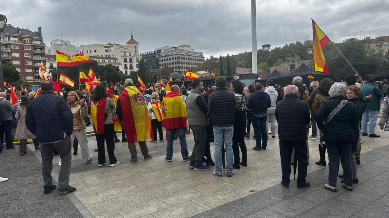 Foto 9: Vox toca fondo: fracaso absoluto de la manifestación promovida por Abascal contra Sánchez y la amnistía. 