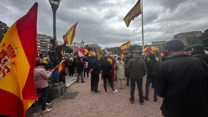 Foto 11: Vox toca fondo: fracaso absoluto de la manifestación promovida por Abascal contra Sánchez y la amnistía. 