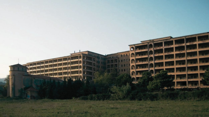 El Hospital de Tórax de Terrassa, Cataluña.