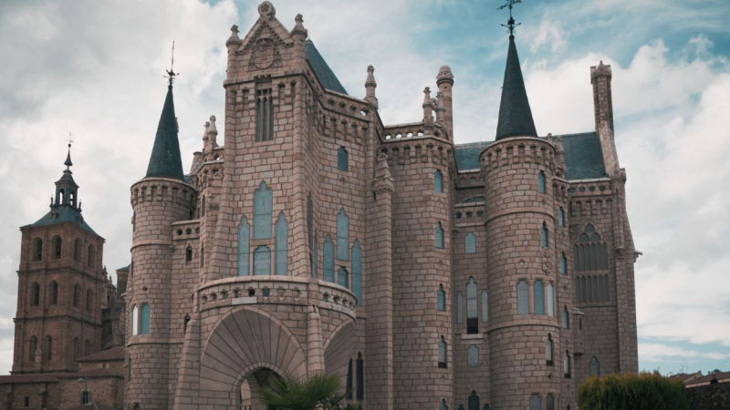 El Palacio de Guadí en Astorga.