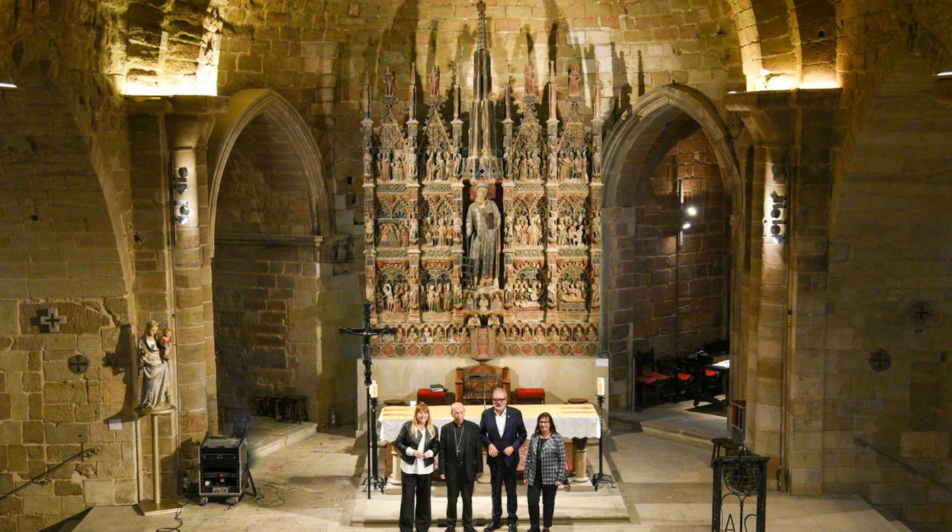 Finalizadas las tareas de restauración en Sant Llorenç de Lleida