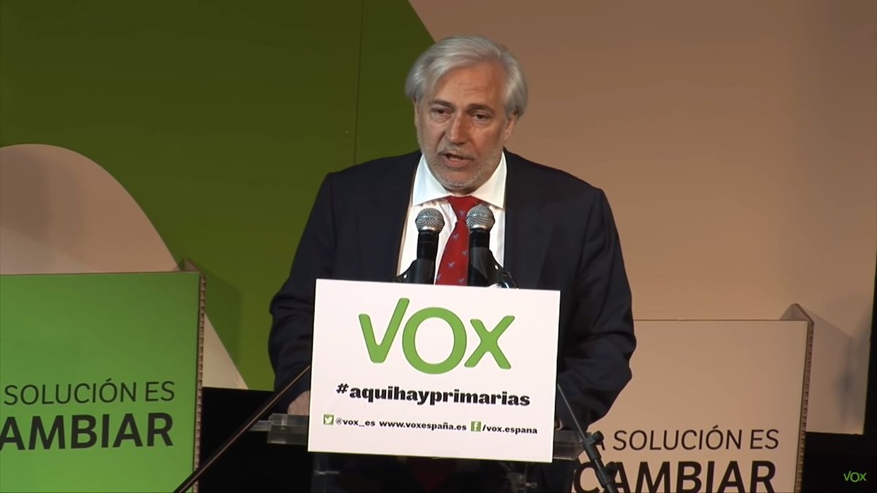 Julio Ariza, en una imagen de archivo. Vox.