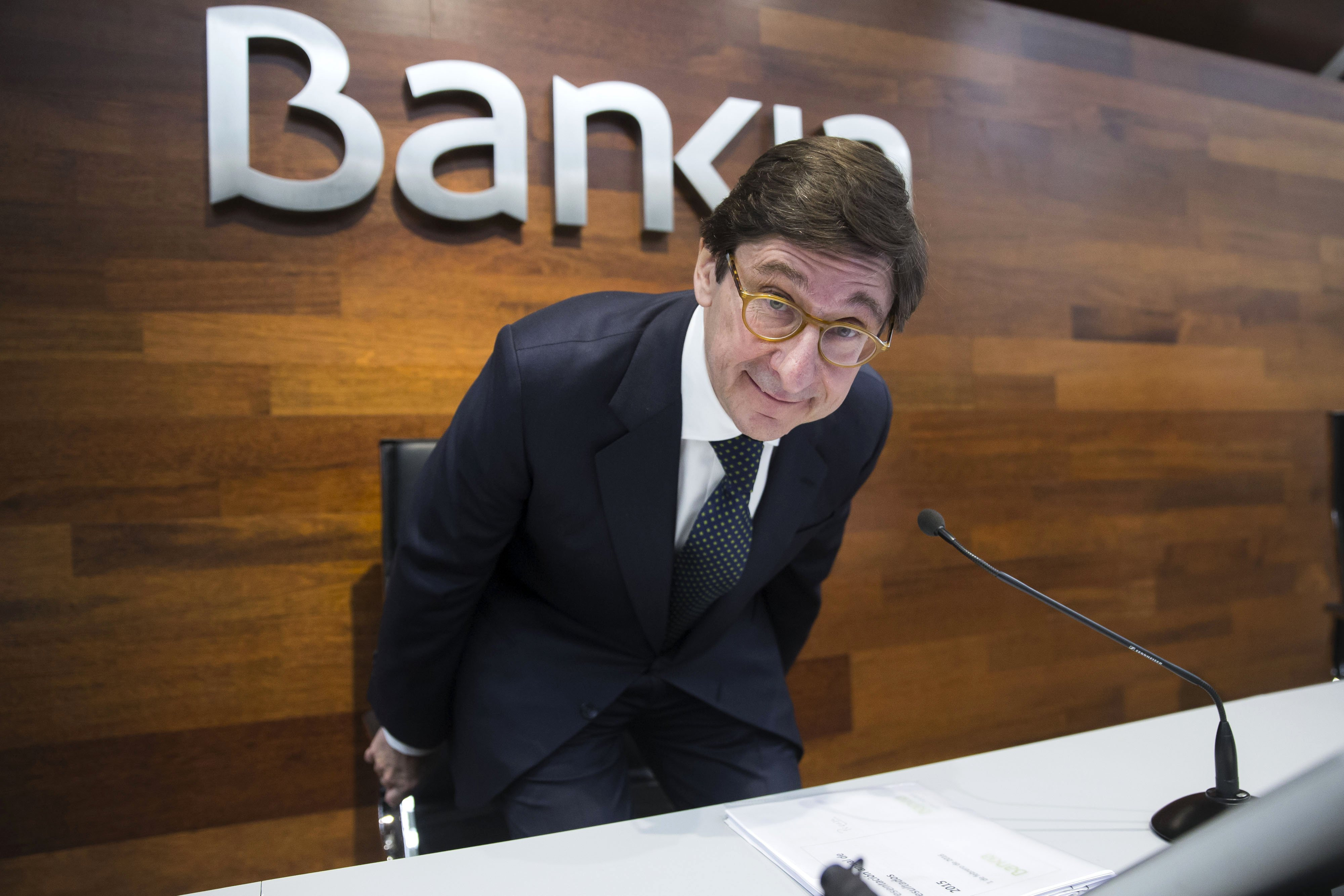 El presidente de Bankia, José Ignacio Goirigolzarri