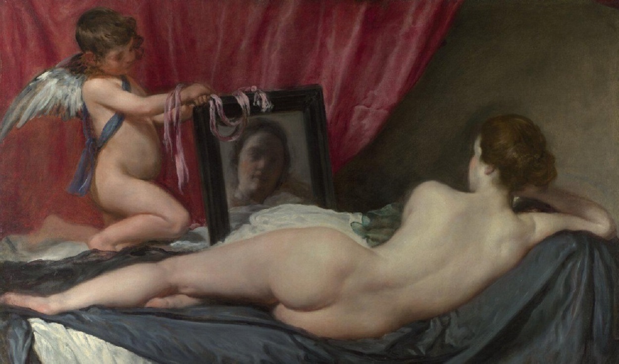 La 'Venus del Espejo' de Velázquez en la National Gallery de Londres. National Gallery de Londres.
