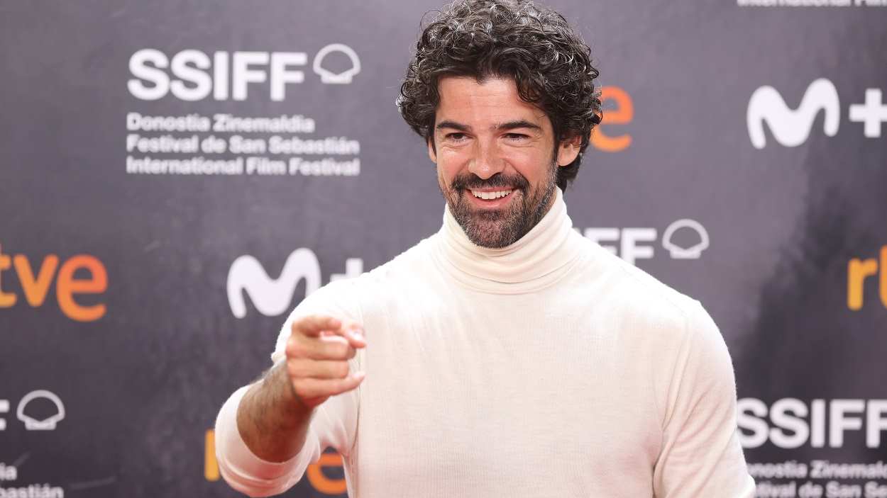 El actor Miguel Ángel Muñoz, en la gala de clausura del Festival de San Sebastián. EP