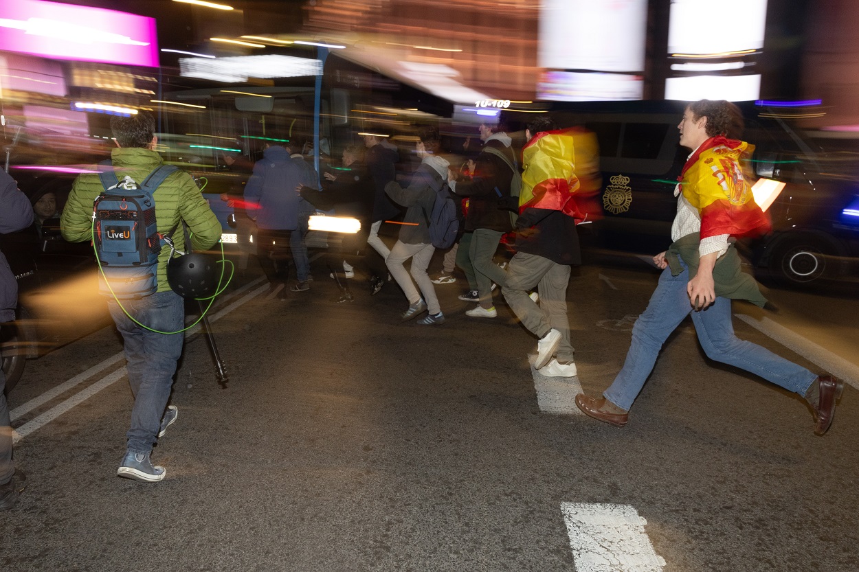 Manifestaciones en Ferraz