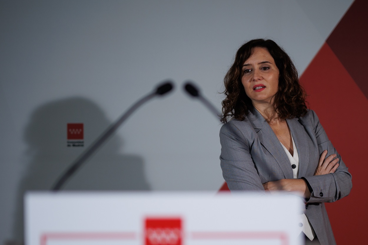 La presidenta de la Comunidad de Madrid, Isabel Díaz Ayuso. Alejandro Martínez Vélez / Europa Press