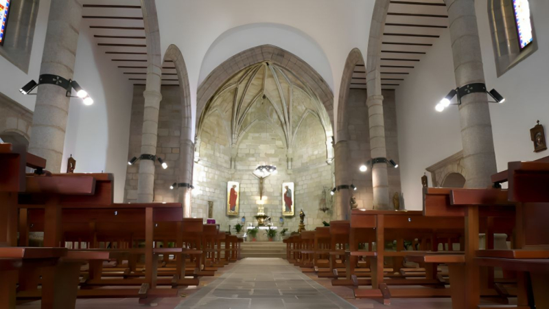 Iglesia Parroquial Santiago Apóstol de Losar de la Vera, Cáceres.