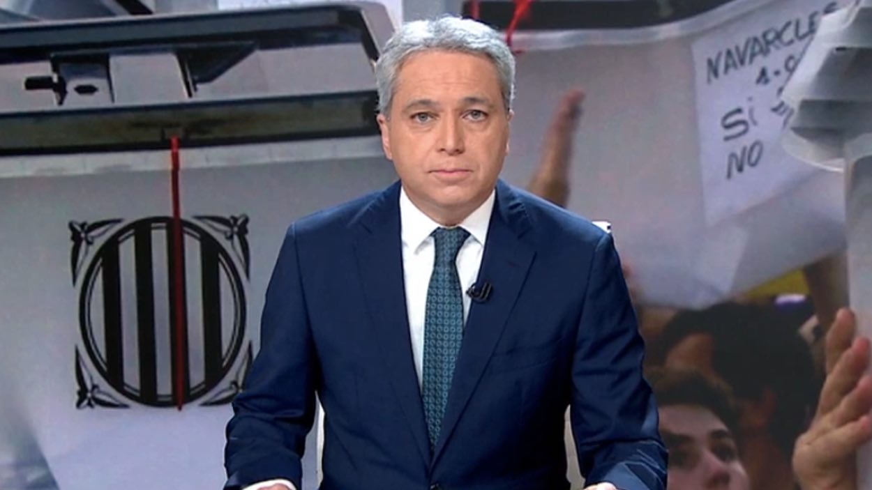 Vicente Vallés y el polémico vídeo sobre la amnistía levanta las críticas de la audiencia. Atresmedia Televisión