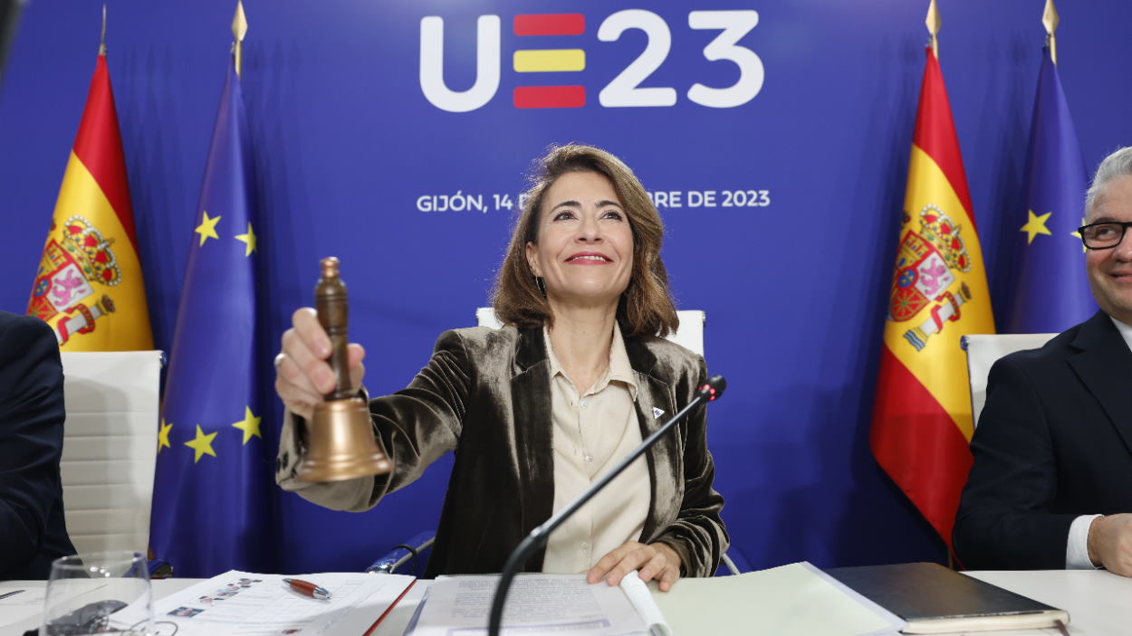 Raquel Sánchez preside la reunión de ministros de Vivienda europeos.
