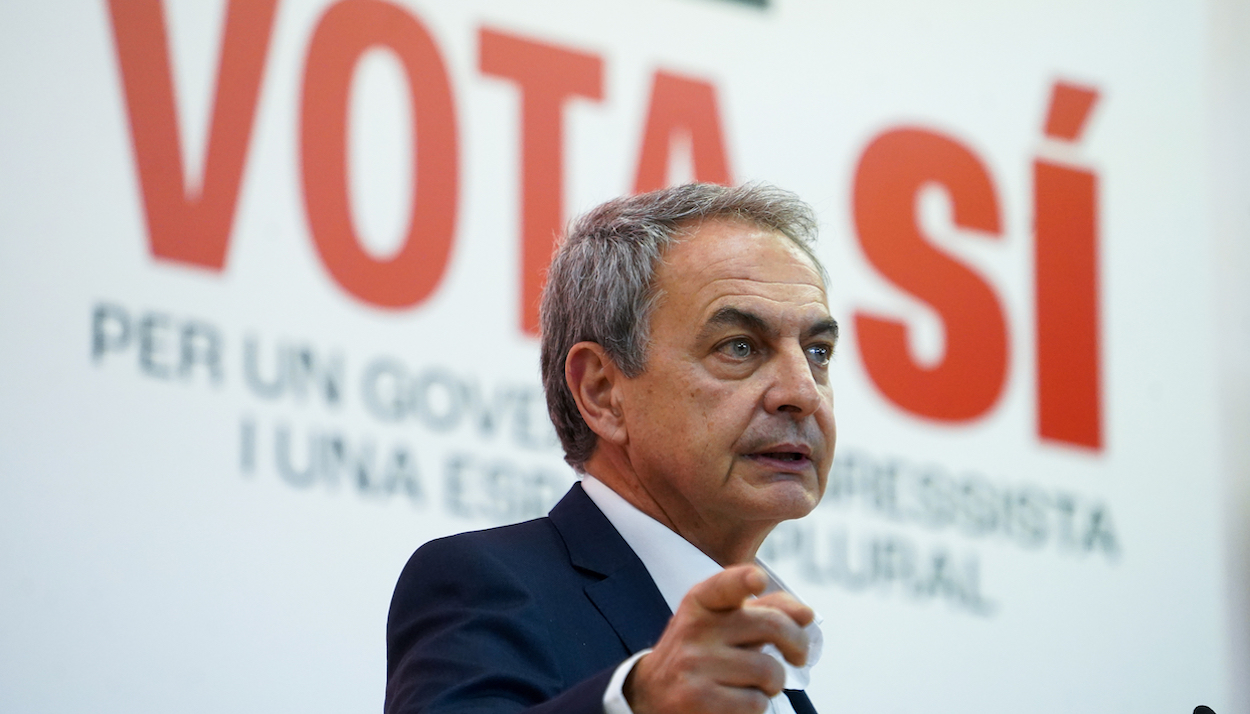 Zapatero celebra la amnistía. EP