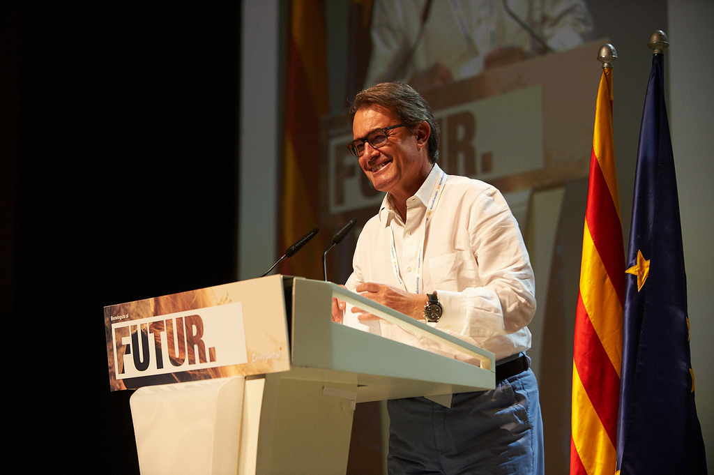 El expresidente de Cataluña, Artur Mas