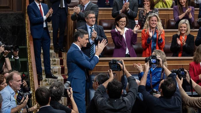 En directo | Sánchez promete su cargo de presidente ante Felipe VI
