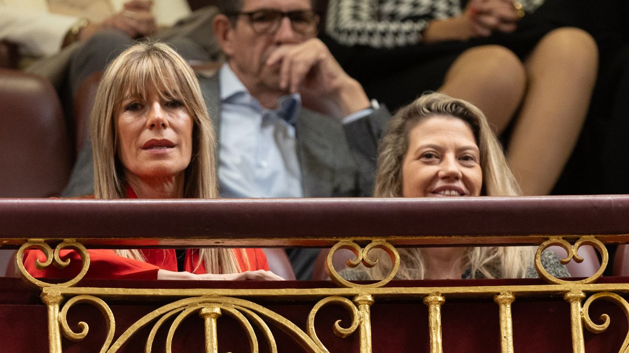 Begoña Gómez, presente en la investidura del presidente del Gobierno, Pedro Sánchez. EP