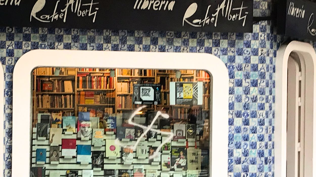 La Librería Rafael Alberti de Madrid.