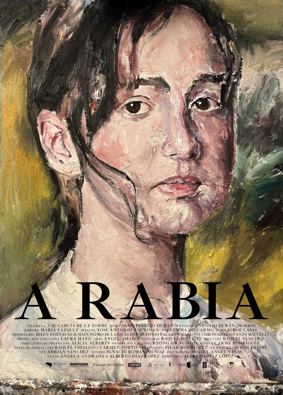 Cartel de 'A Rabia', el cortometraje de Alberto Díaz nominado a los Premios Goya 2024