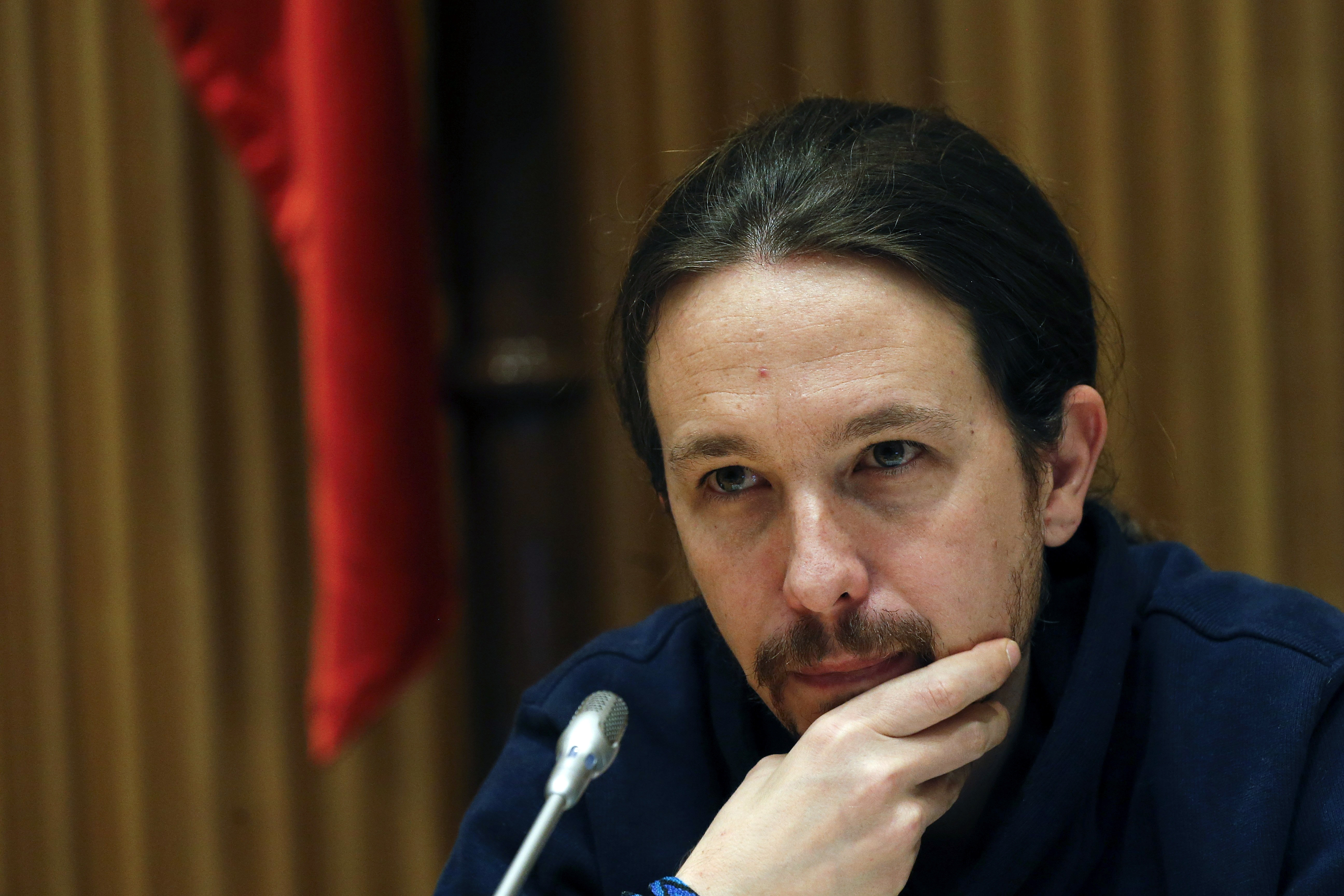 El secrerario general de Podemos, Pablo Iglesias.