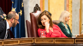 Francina Armengol en el Congreso. EP