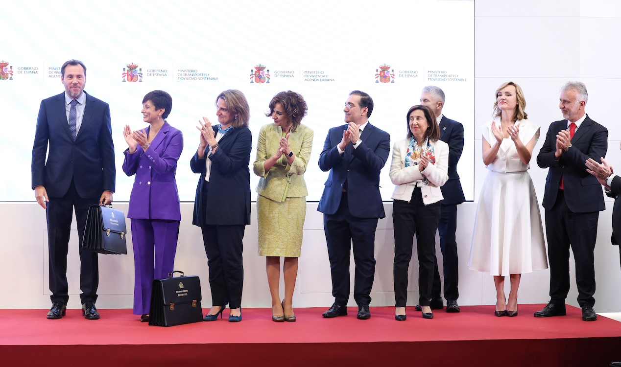 Ministros del nuevo Gobierno de Pedro Sánchez. EP