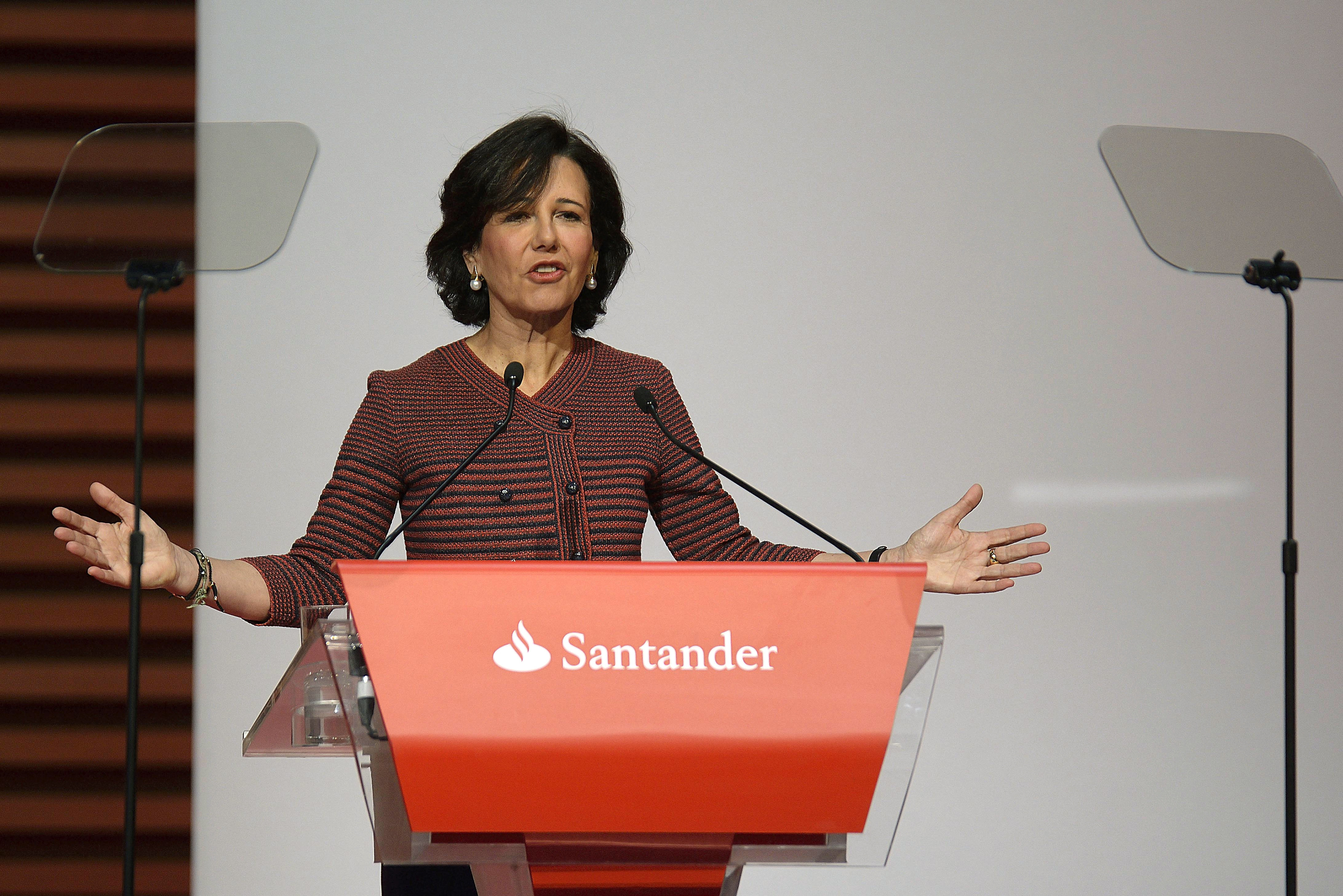 Ana Patricia Botín, presidenta del Santander