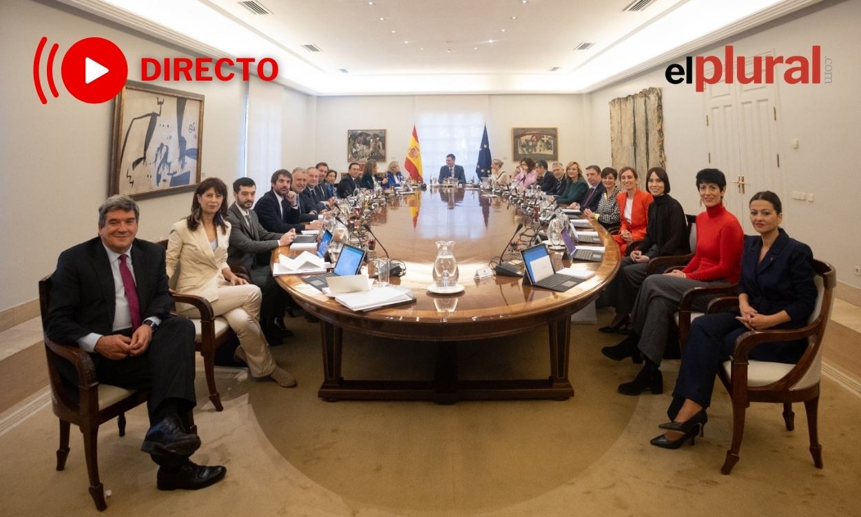 Primer Consejo de Ministros del nuevo Gobierno. EP