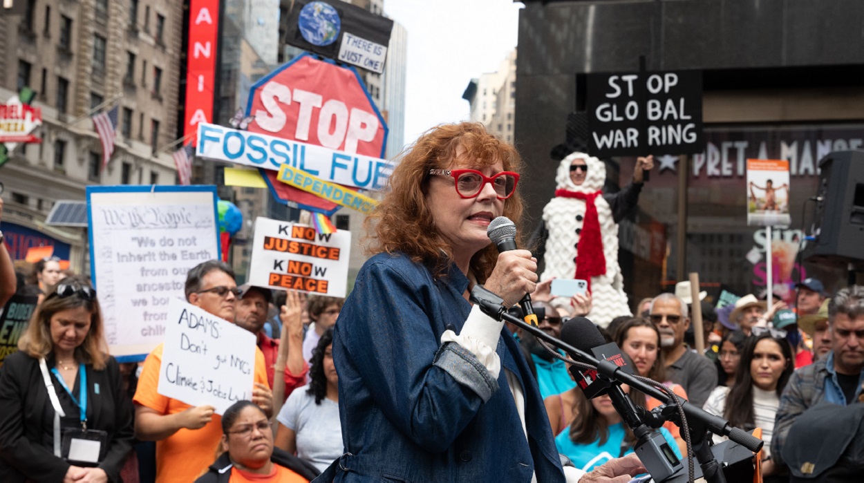 La actriz Susan Sarandon