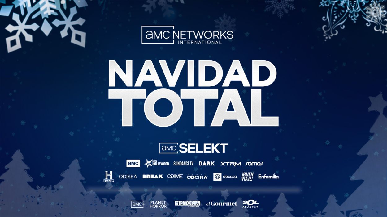 AMC Networks ofrecerá una "Navidad Total" a los espectadores: descubre todo el contenido. AMC Networks